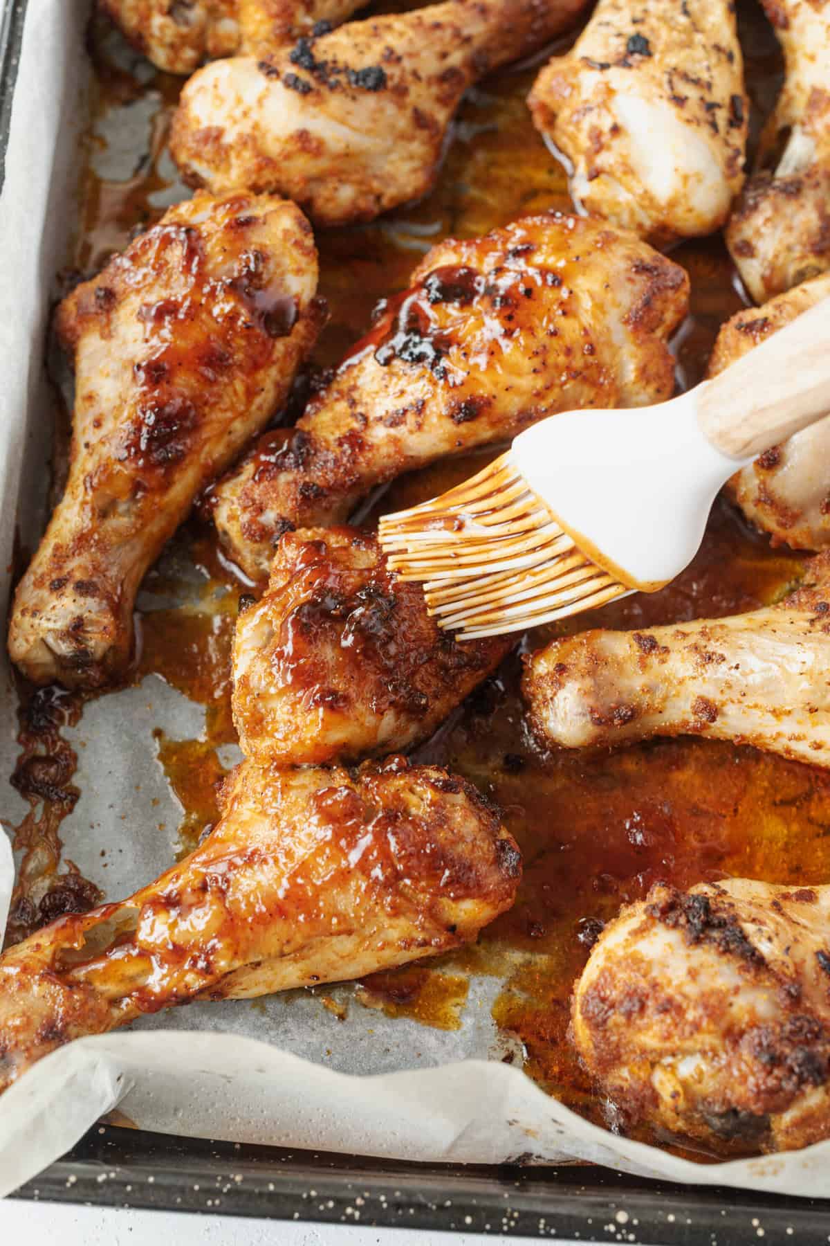 Baked BBQ Chicken Legs