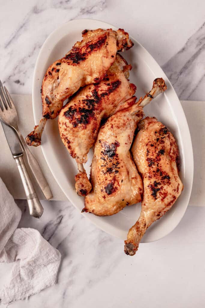Baked Chicken Leg Quarters