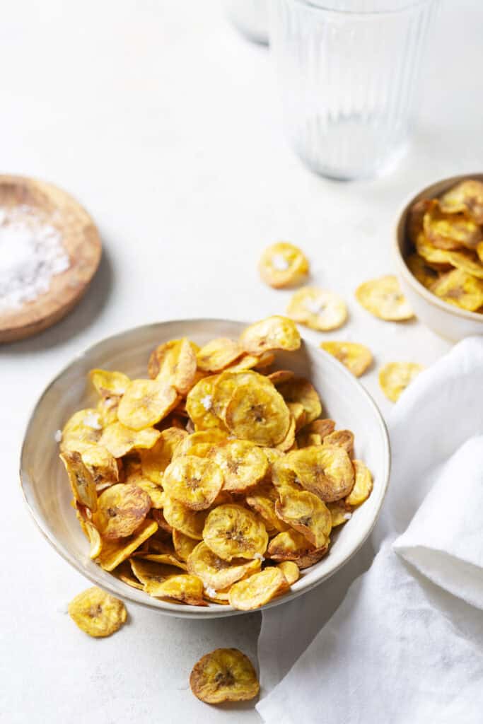 Baked Plantain Chips