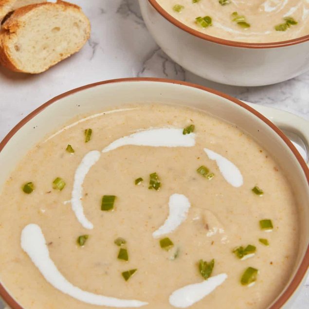 Cauliflower Leek Soup