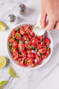 Cherry Tomato Salsa