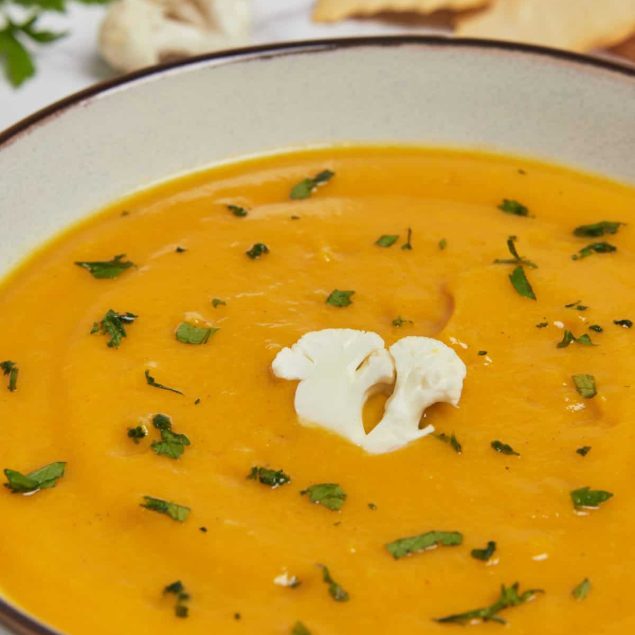 Curried Cauliflower Soup