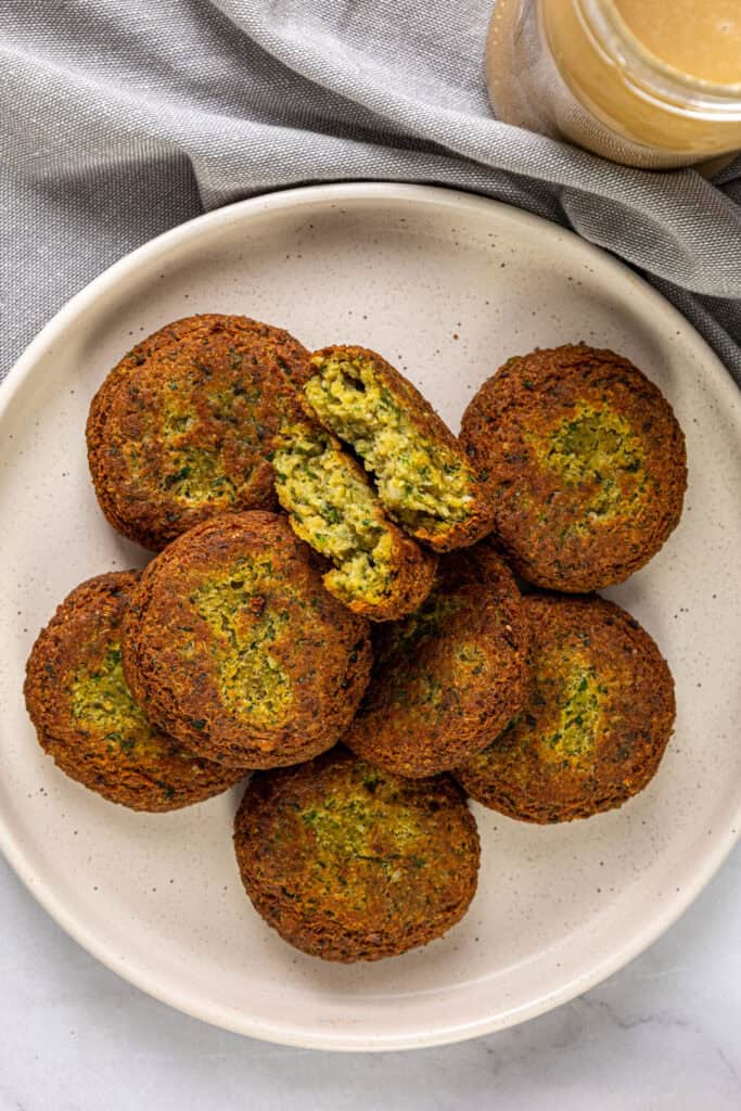 Falafel with Canned Chickpeas