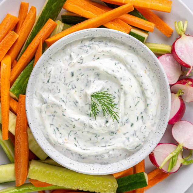 Greek yogurt dip