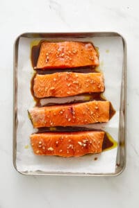 Honey Glazed Salmon
