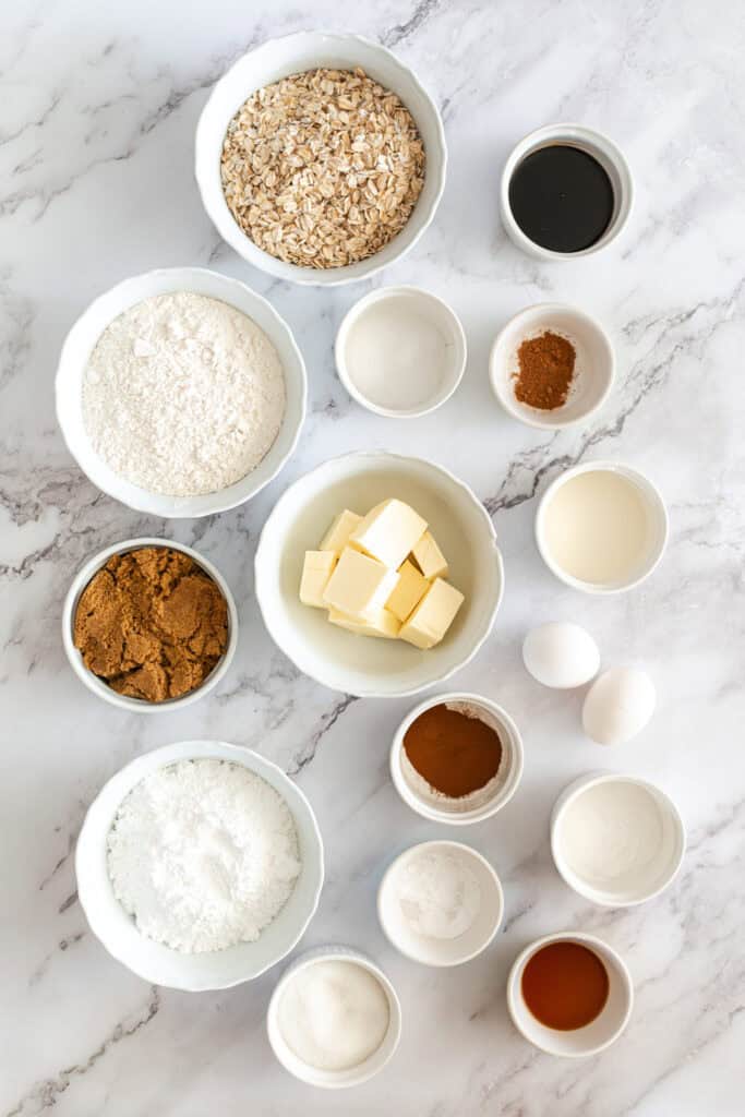 Iced Oatmeal Cookies