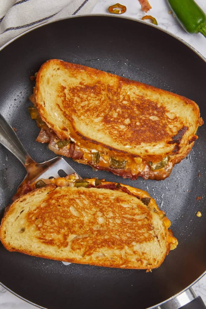 Jalapeno Popper Grilled Cheese