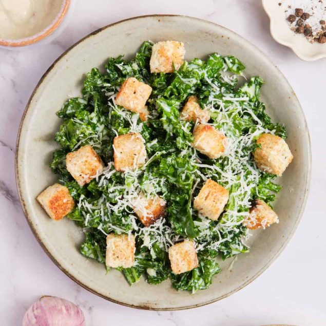 Kale Caesar Salad