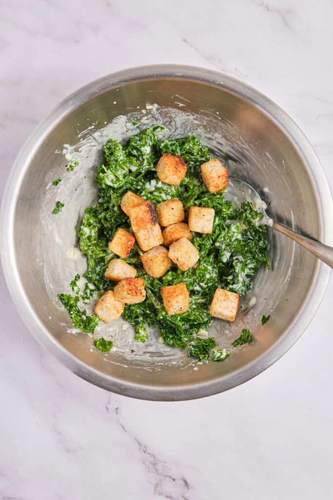 Kale Caesar Salad