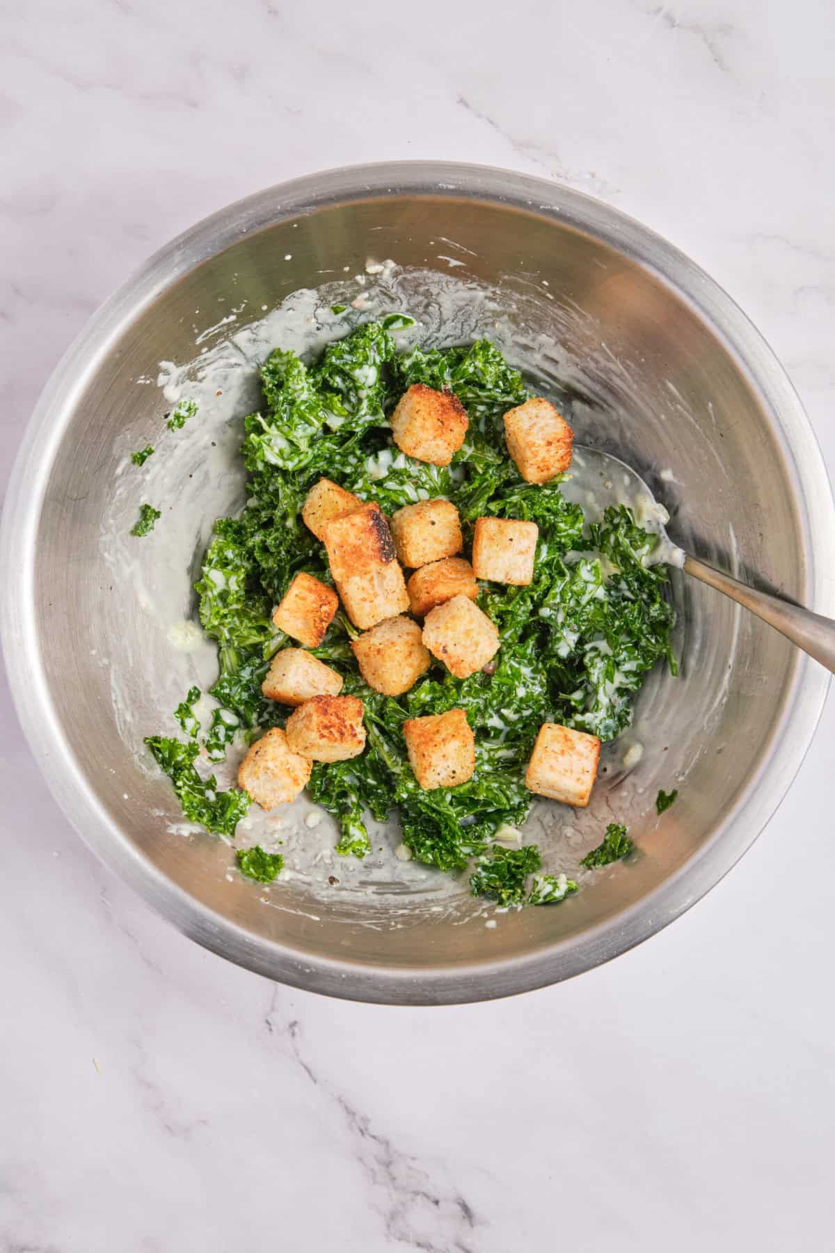 Kale Caesar Salad