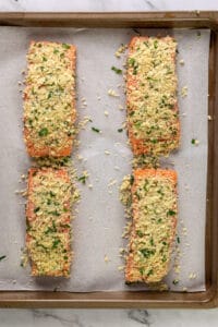 Parmesan Crusted Salmon
