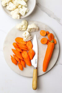 Roasted Cauliflower and Carrots