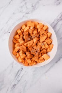 Roasted Sweet Potatoes and Carrots