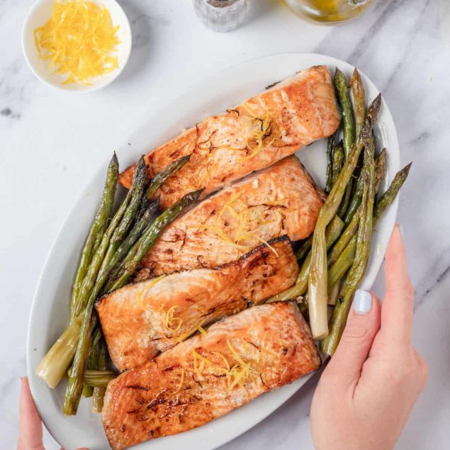 Salmon and Asparagus