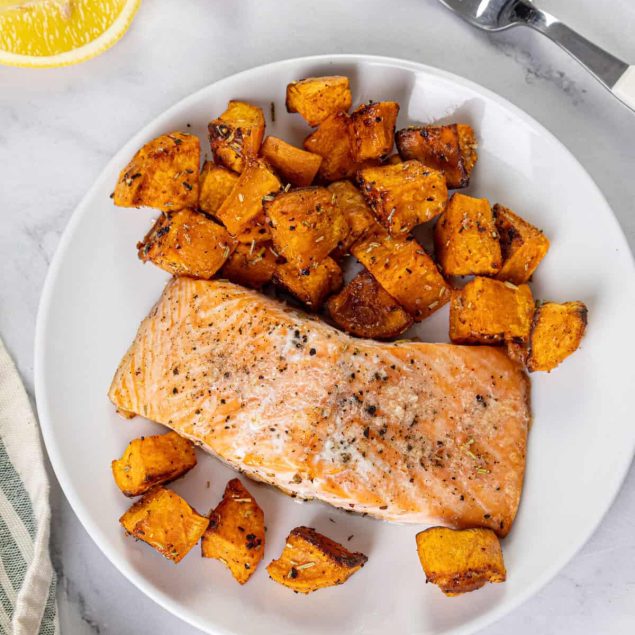 Salmon and Sweet Potato