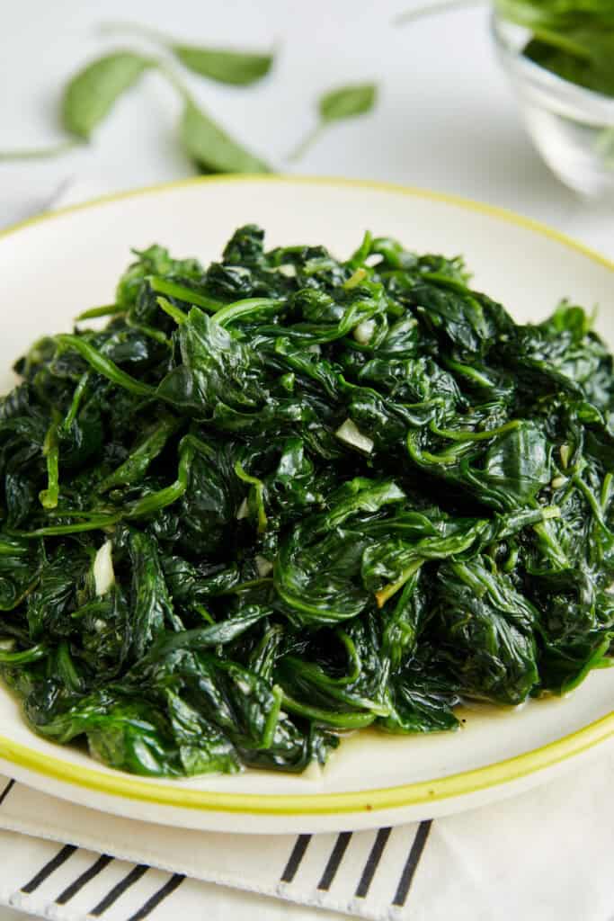Sautéed Spinach