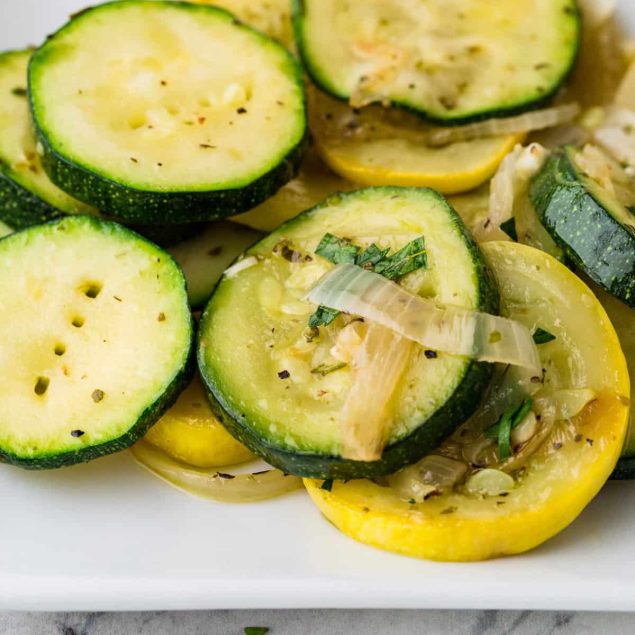 Sautéed Squash and Zucchini