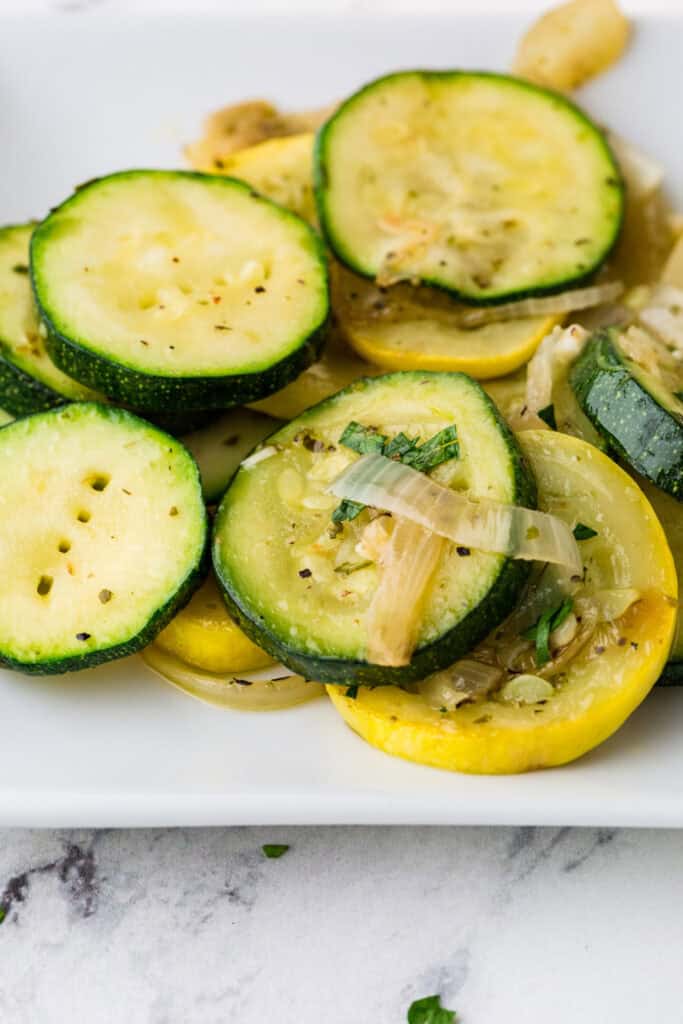 Sautéed Squash and Zucchini