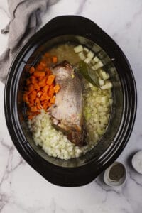 Slow Cooker Ham and Bean Soup