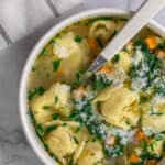 Spinach Tortellini Soup
