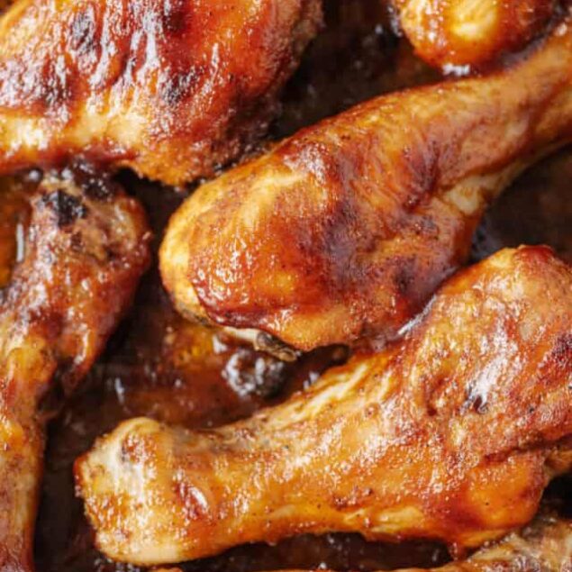 Baked BBQ Chicken Legs