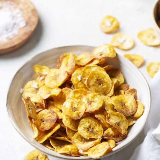 Baked Plantain Chips