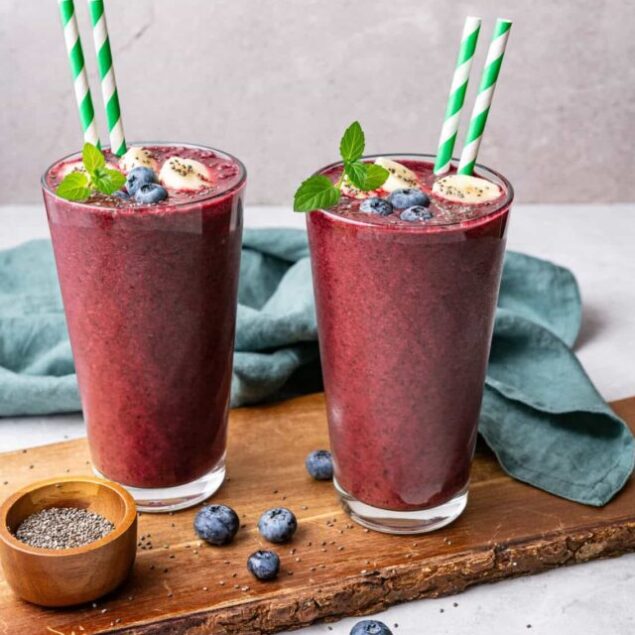 Blueberry Banana Smoothie