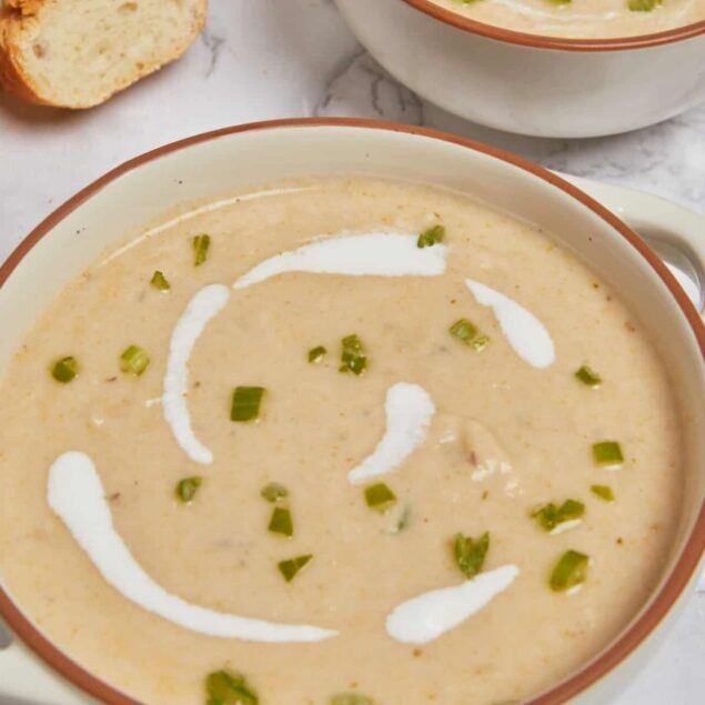 Cauliflower Leek Soup
