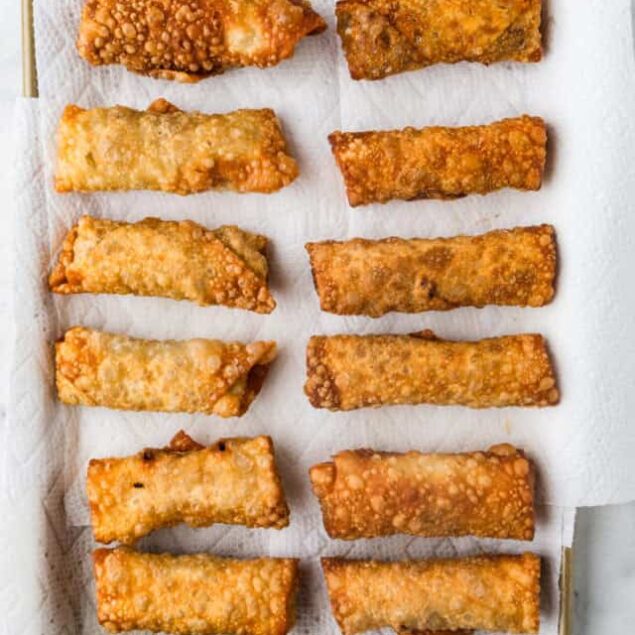 Cheeseburger Egg Rolls