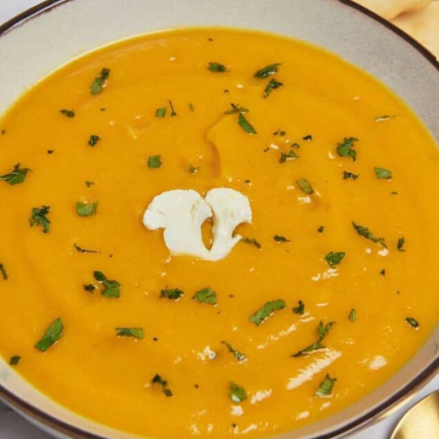 Curried Cauliflower Soup