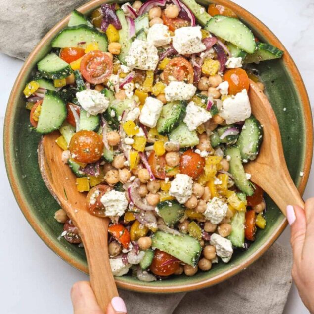 Greek Chickpea Salad