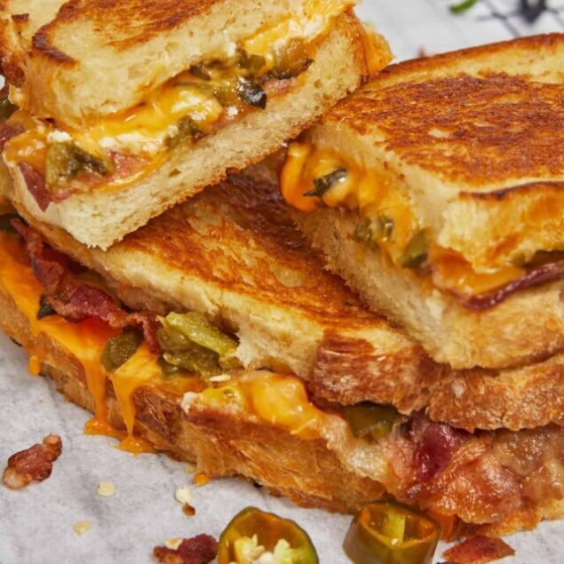 Jalapeno Popper Grilled Cheese