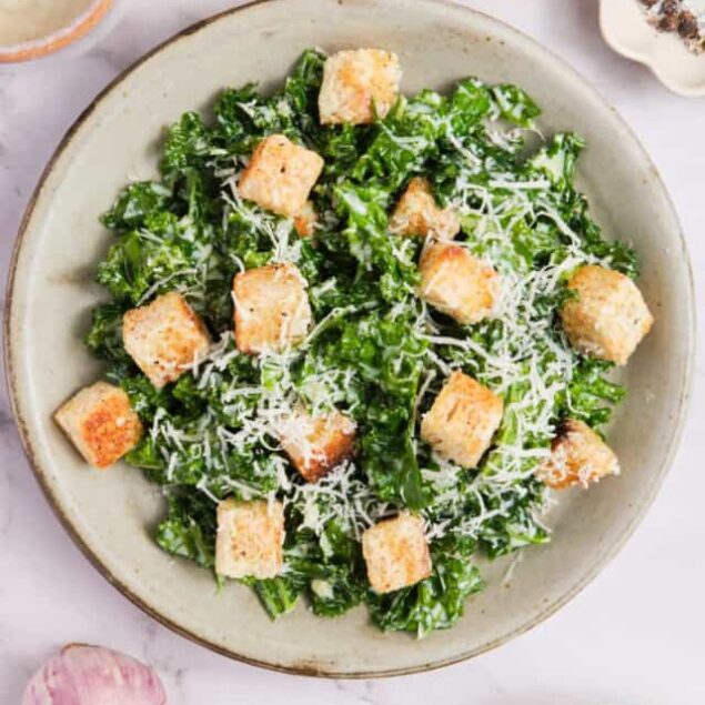 Kale Caesar Salad