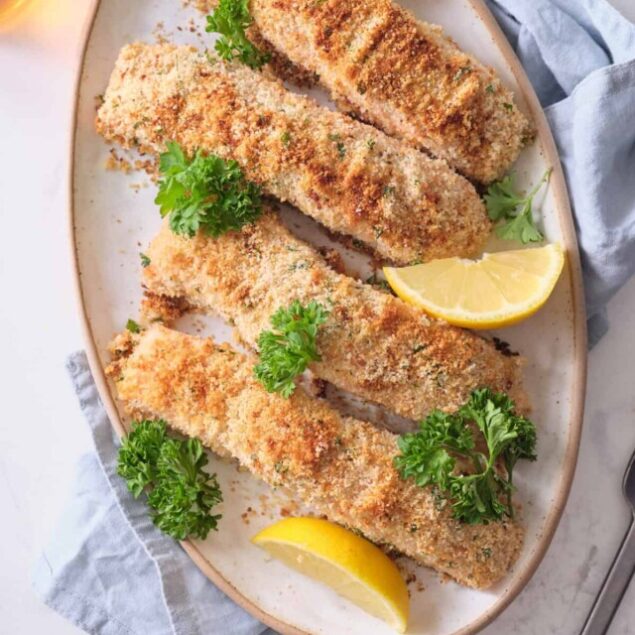 Panko Crusted Salmon