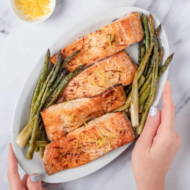 Salmon and Asparagus
