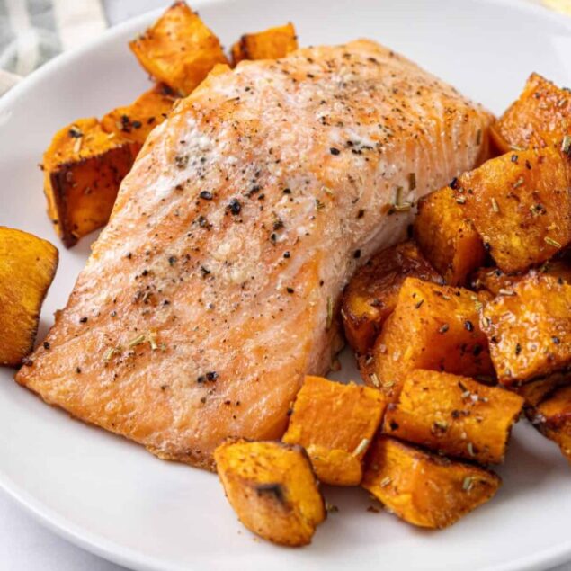 Salmon and Sweet Potato