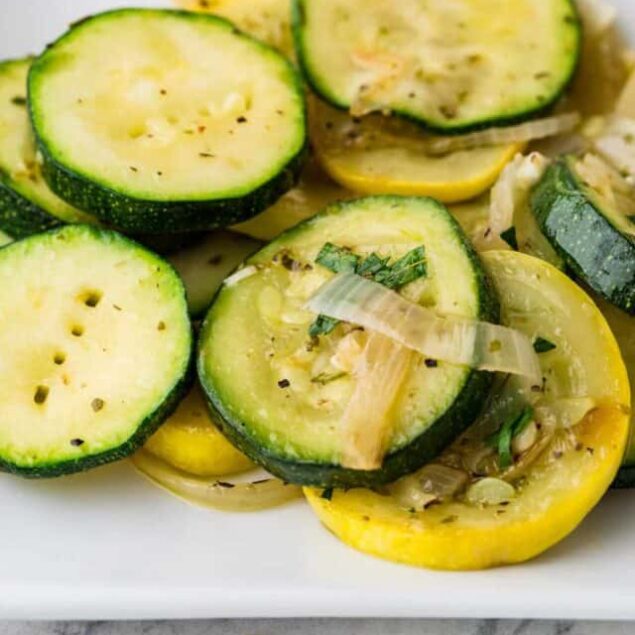 Sautéed Squash and Zucchini