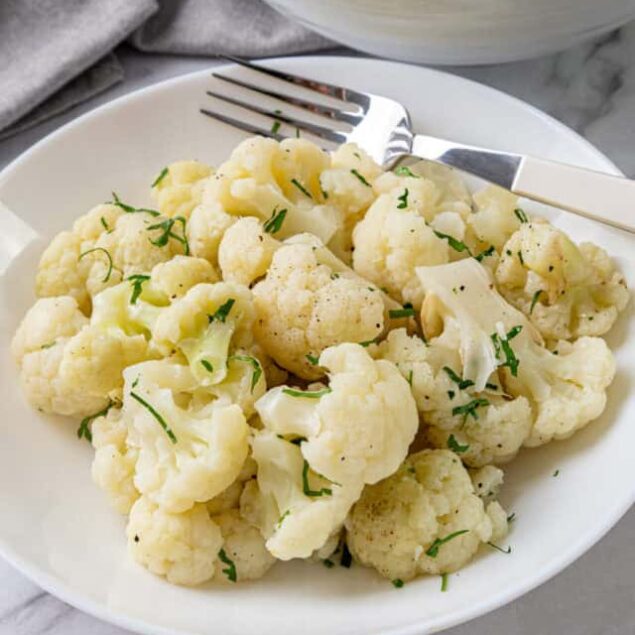 Steamed Cauliflower
