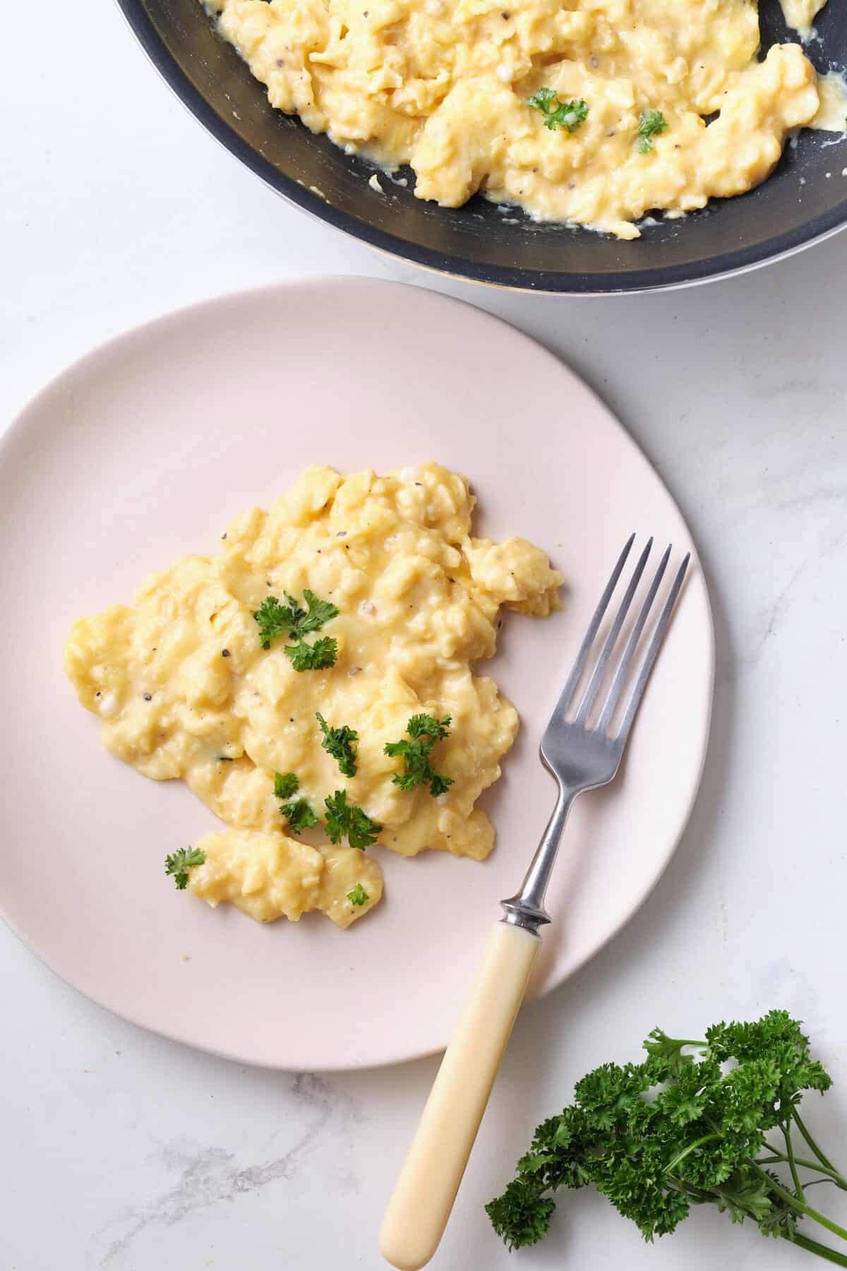 Cheesy Scrambled Eggs