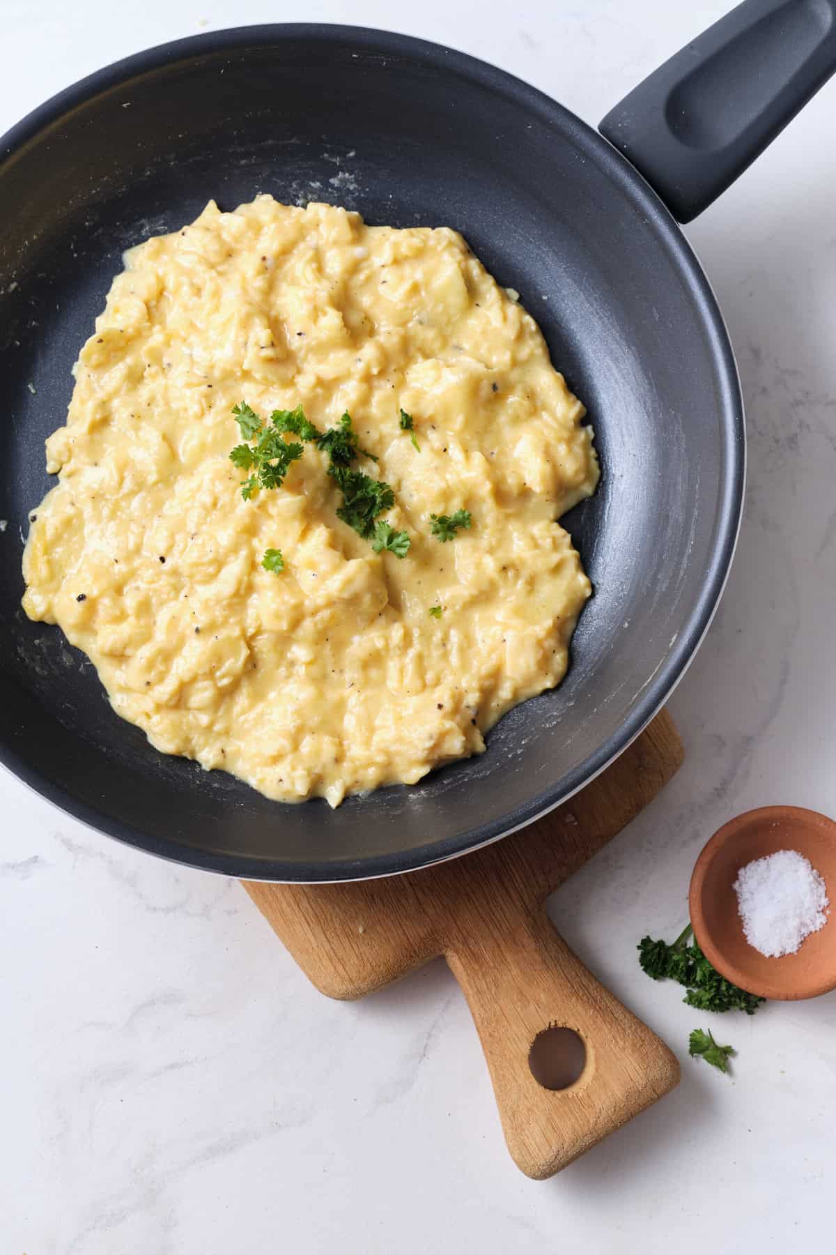 Cheesy Scrambled Eggs
