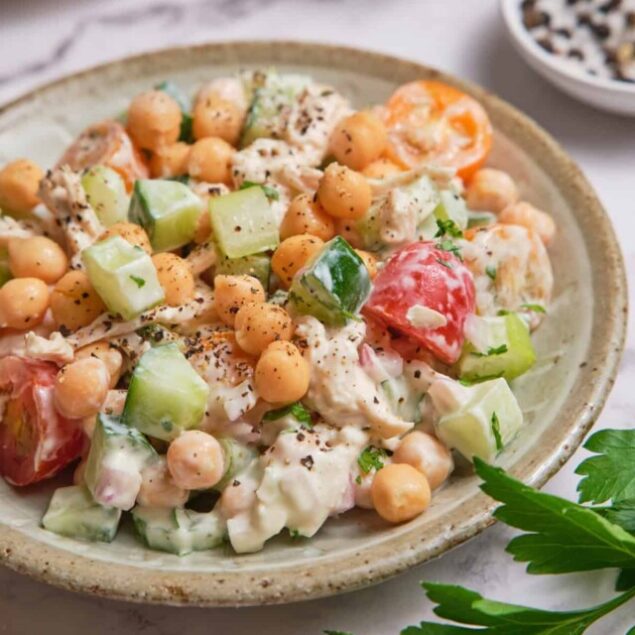 Chickpea Chicken Salad