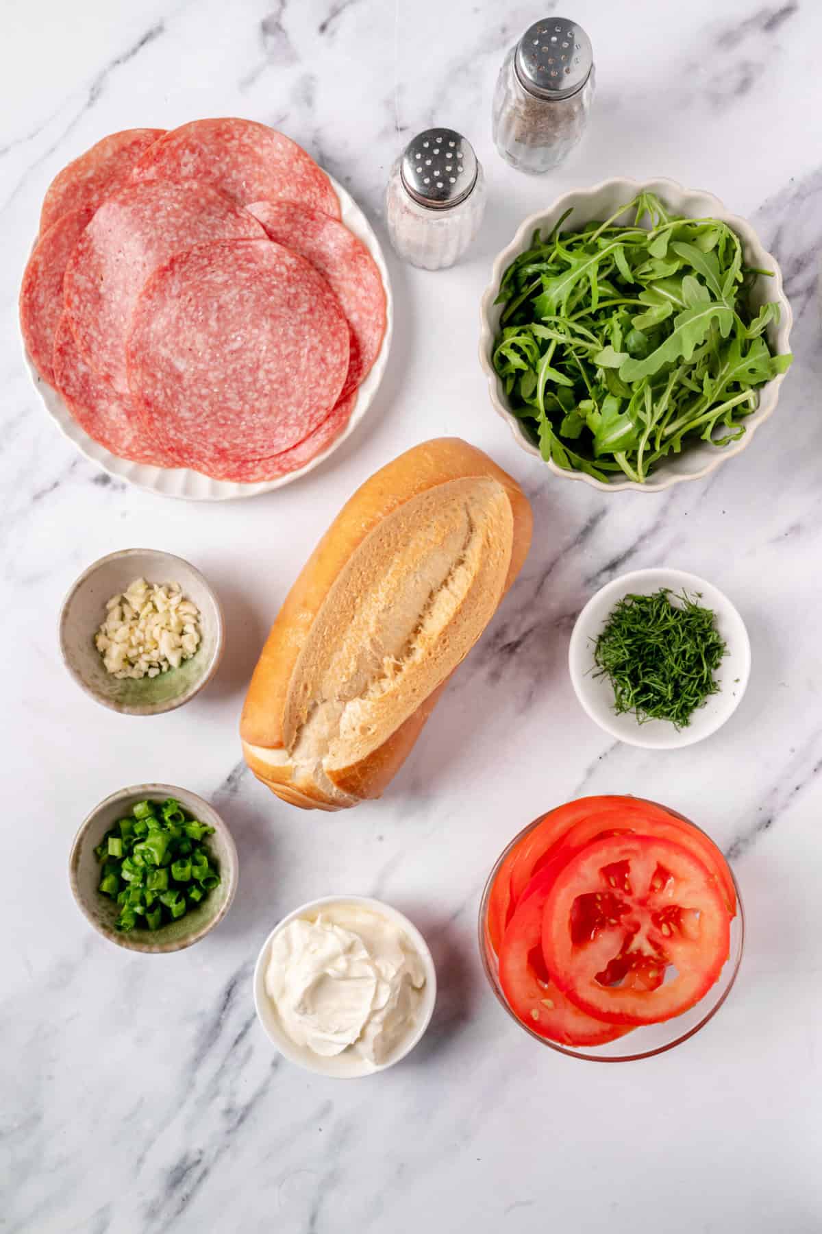 Salami Sandwich