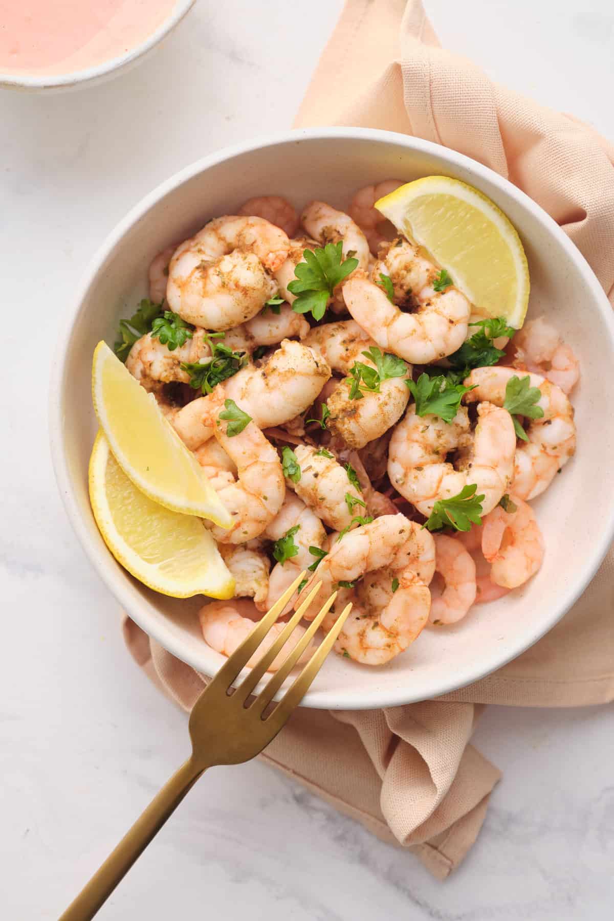 Steamed Shrimp