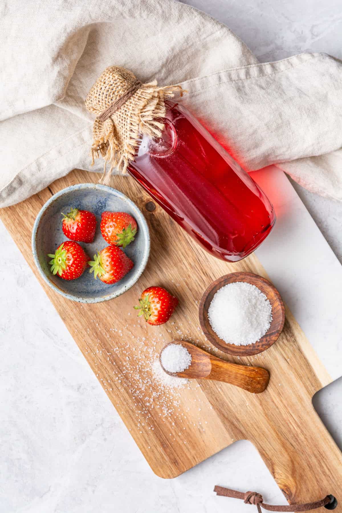 Strawberry Simple Syrup