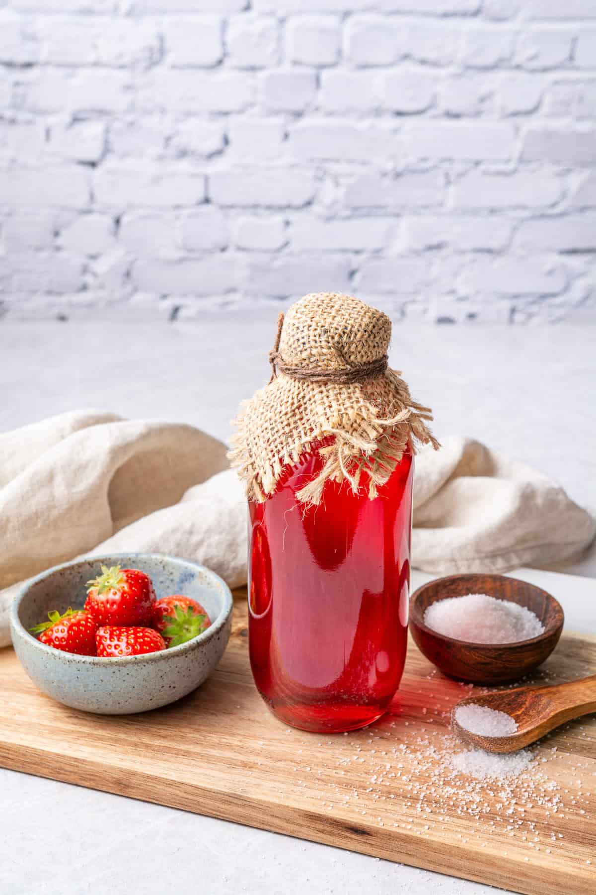 Strawberry Simple Syrup