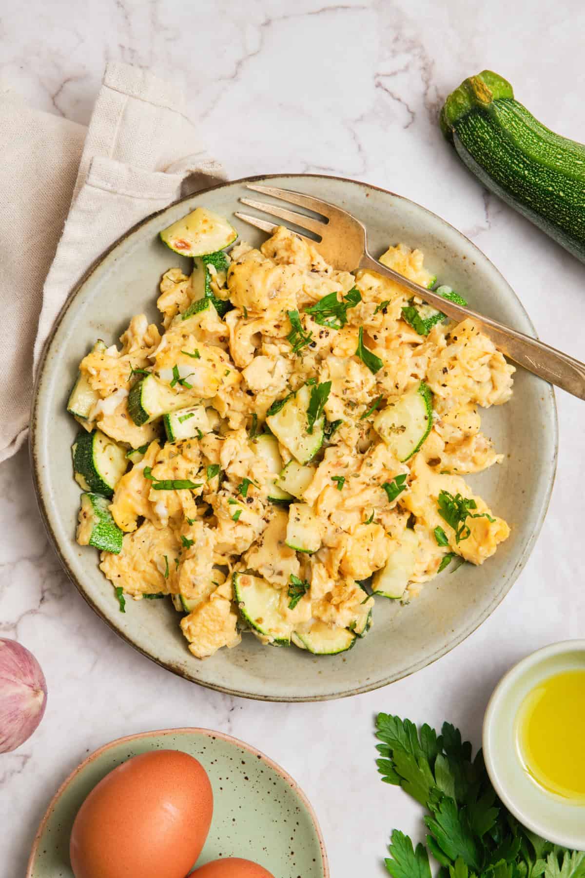 Zucchini and Eggs
