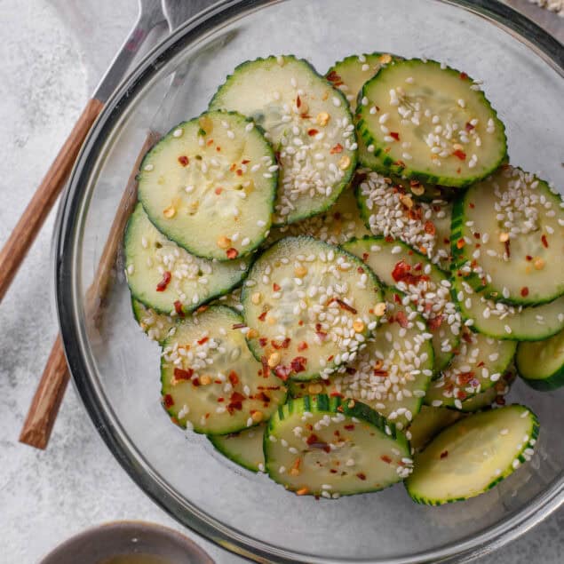Cucumber salad