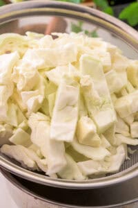 Steamed Cabbage