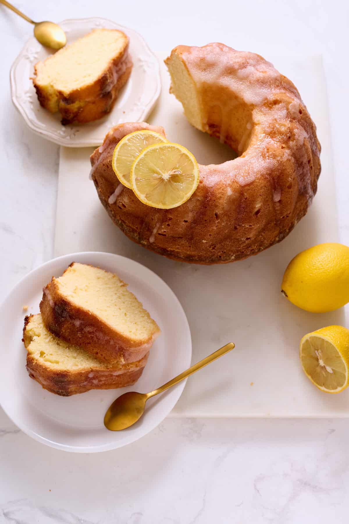 Lemon Bundt Cake - foodfaithfitness