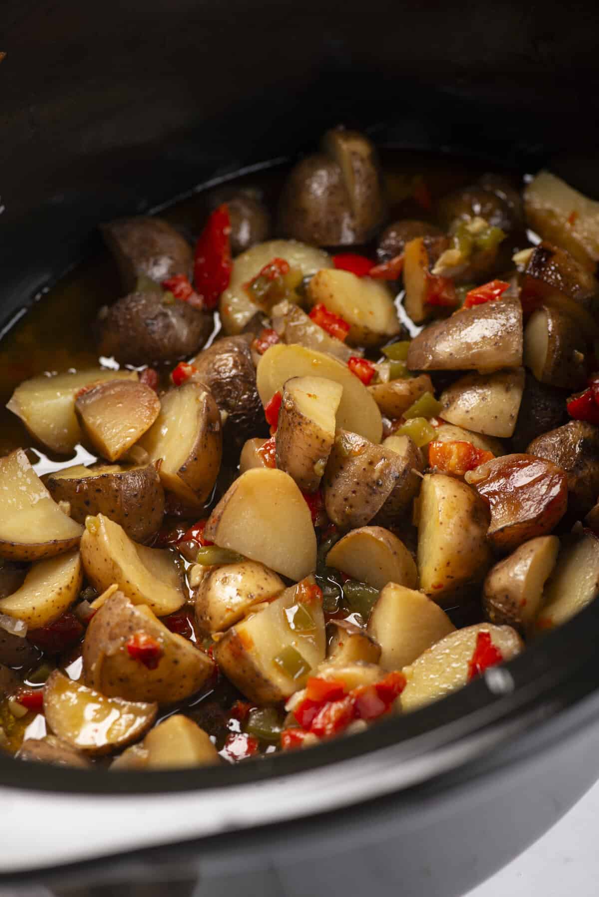 Crockpot Breakfast Potatoes - foodfaithfitness